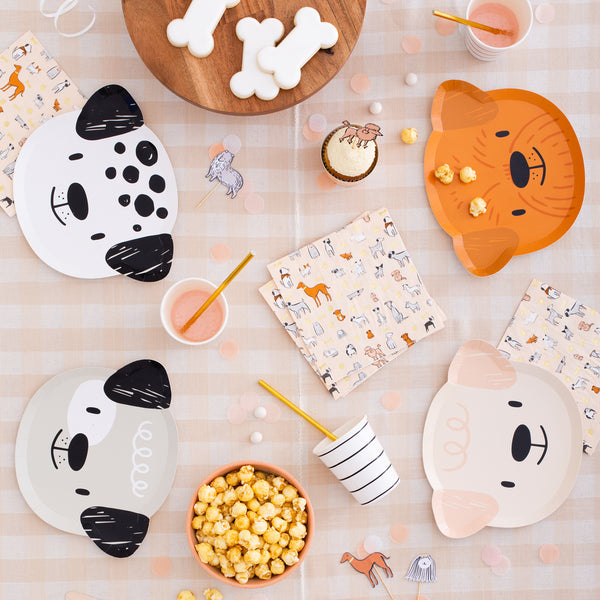 NAPKINS LARGE - ANIMAL DOG BOW WOW