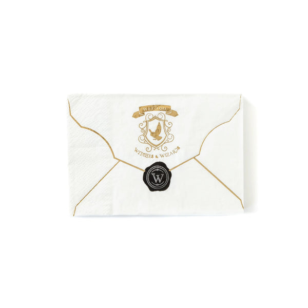 NAPKINS SMALL - HALLOWEEN SPELLBOUND ENVELOPE HARRY POTTER