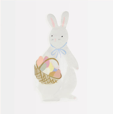NAPKINS SMALL - ANIMAL BUNNY WITH BASKET