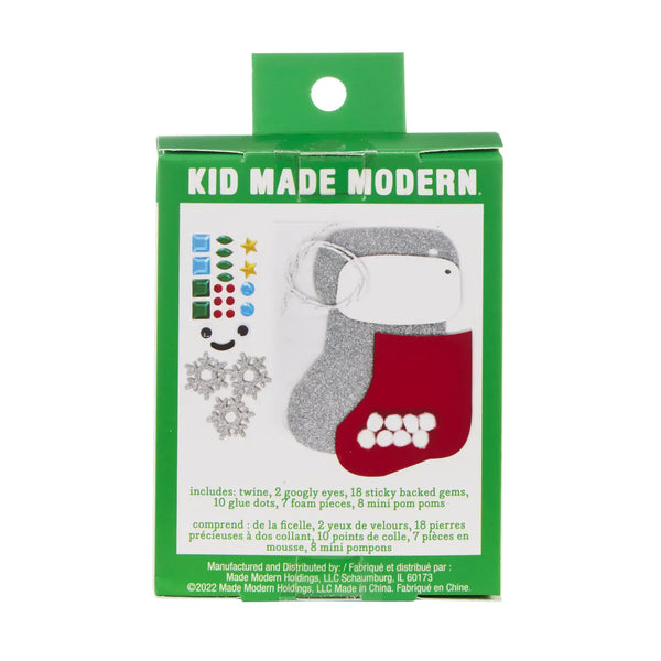 CRAFT KIT - KID MADE MODERN DIY ORNAMENT STOCKING