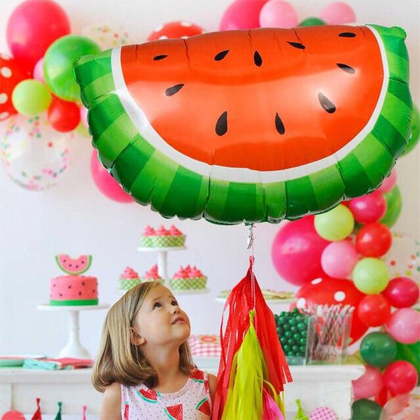 BALLOONS - FRUIT WATERMELON SLICE, Balloons, BETALLIC - Bon + Co. Party Studio