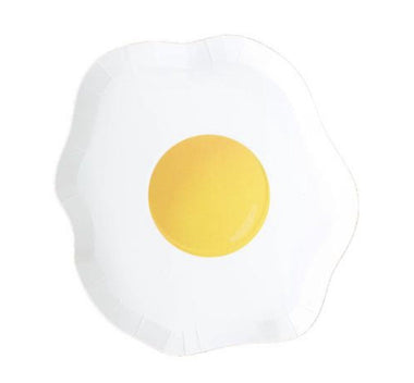PLATES - SMALL YOLKS ON YOU DIE-CUT EGG, PLATES, Jollity & Co - Bon + Co. Party Studio