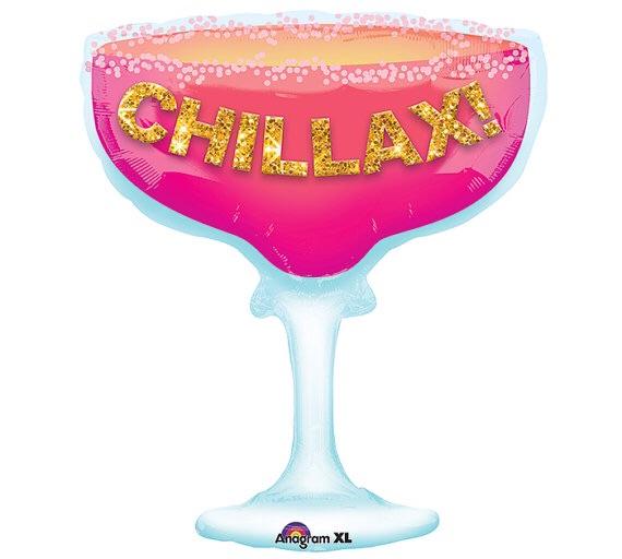 BALLOONS - BEVERAGE COCKTAIL CHILLAX, Balloons, Anagram - Bon + Co. Party Studio
