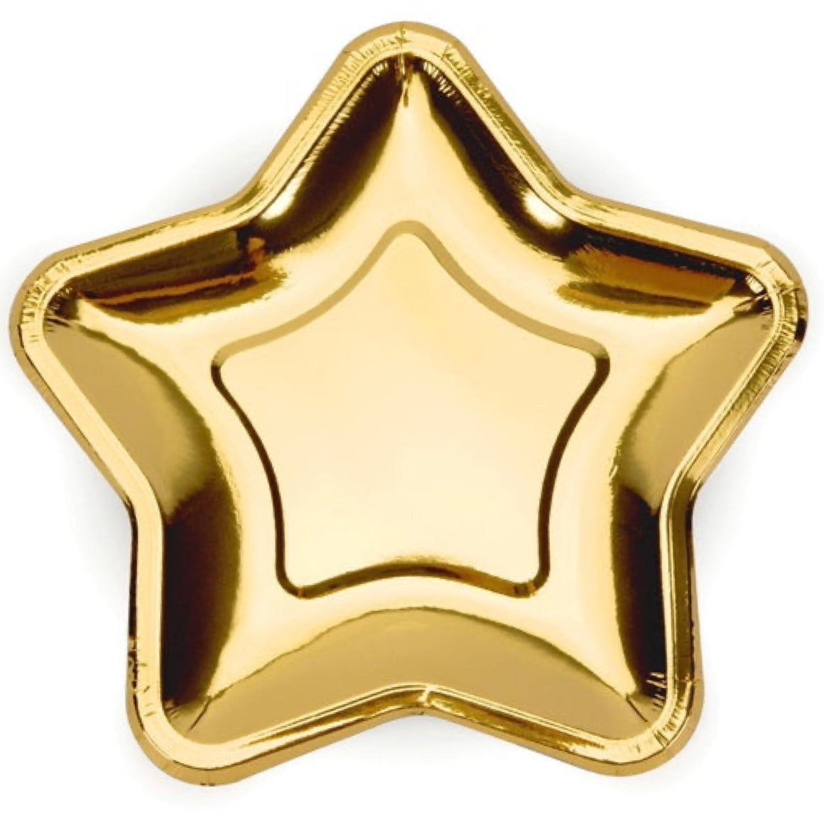PLATES LARGE - SPACE STAR GOLD