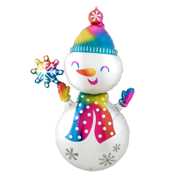 BALLOONS - CHRISTMAS SNOWMAN XL