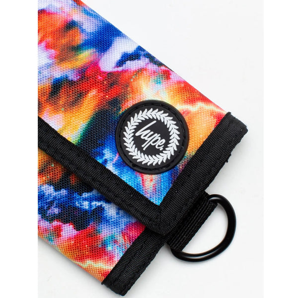 WALLET - BLUE + ORANGE LIGHTENING GALAXY