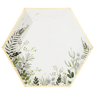 PLATES LARGE - FLORAL SECRET GARDEN