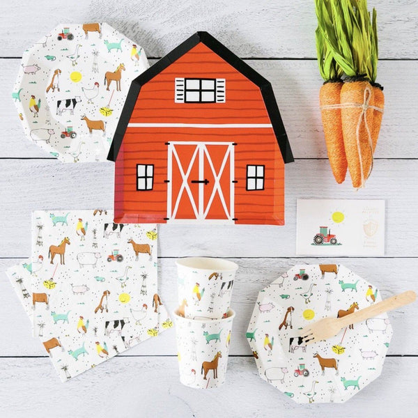PLATES - SMALL DAYDREAM SOCIETY ON THE FARM, PLATES, Daydream Society - Bon + Co. Party Studio