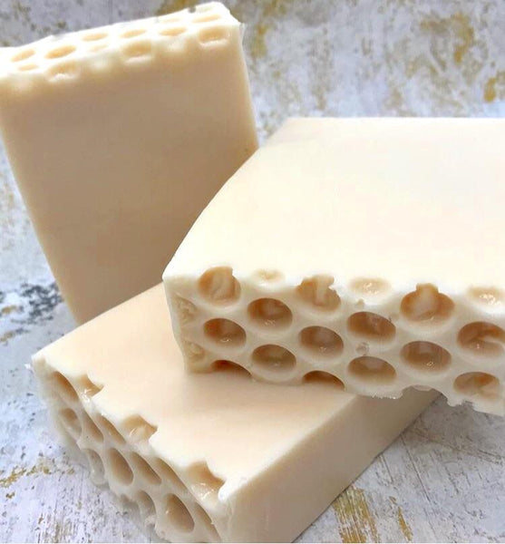 LUXURY SOAP BAR - QUEEN BEE HONEY CREAM, BATH, Crafted Bath - Bon + Co. Party Studio
