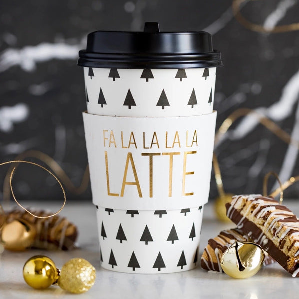 TO-GO COZY CUPS - CHRISTMAS FA LA LA LA LATTE
