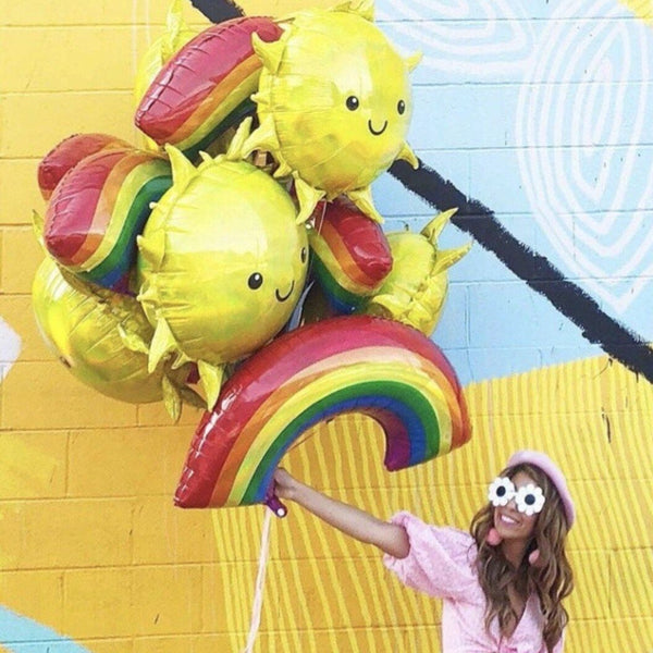 BALLOONS - RAINBOW HOLOGRAPHIC, Balloons, Anagram - Bon + Co. Party Studio