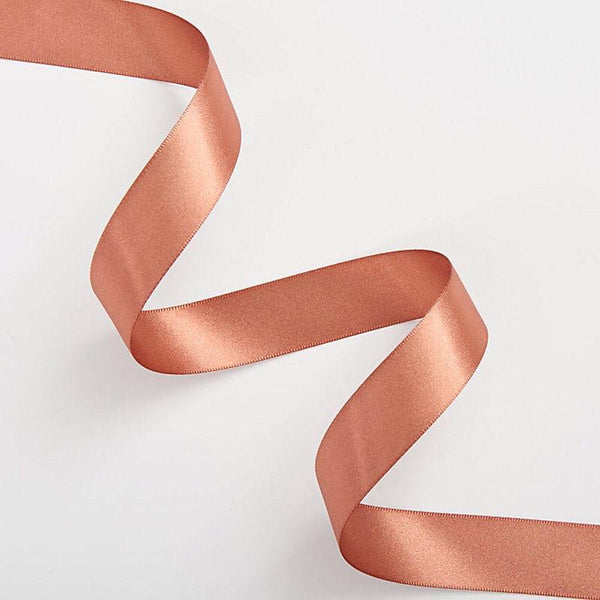 GIFT GIVING - RIBBON 1/4" ROSE GOLD, RIBBON, WASTE NOT PAPER - Bon + Co. Party Studio