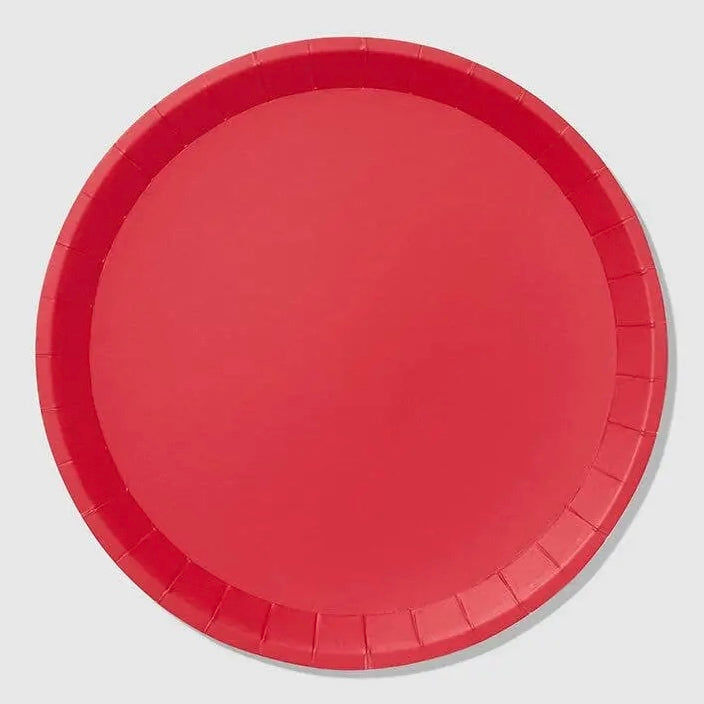 PLATES LARGE - RED CLASSIC