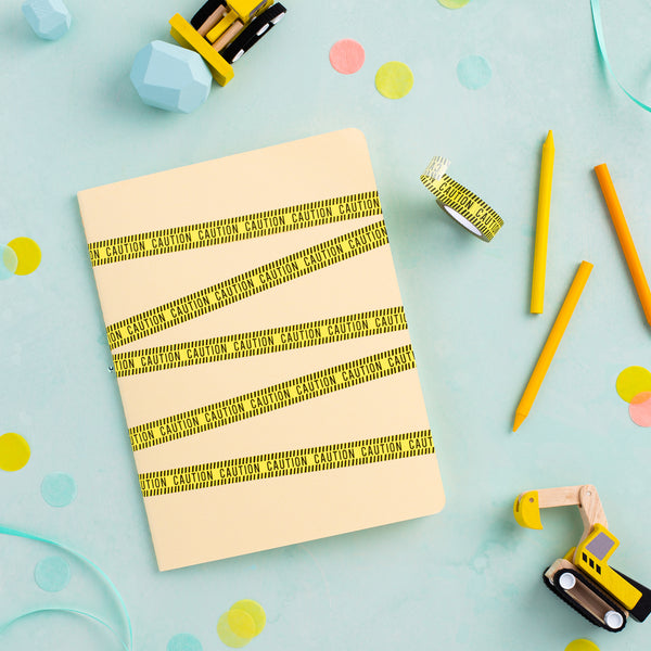 WASHI TAPE - CAUTION UNDER CONSTRUCTION