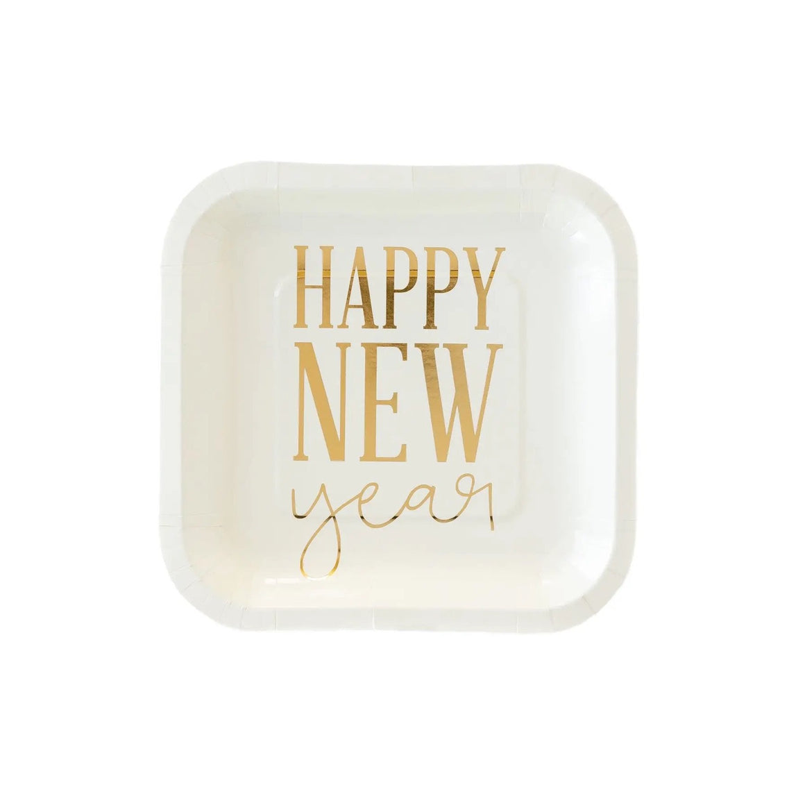 PLATES - SMALL HAPPY NEW YEAR