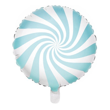BALLOONS - CANDY & SWEETS SWIRL PASTEL BLUE
