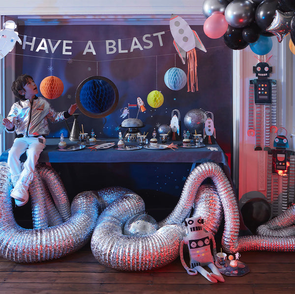 CUPS - SILVER MERI MERI ROBOT