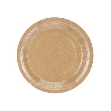 PLATES SMALL - BROWN KRAFT