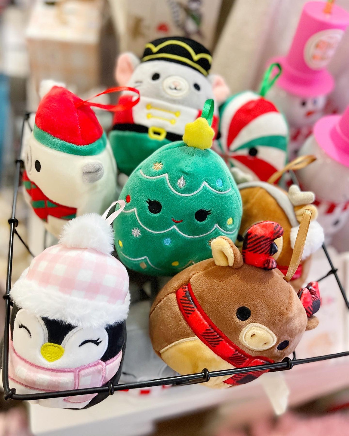 SQUISHMALLOW - HOLIDAY COLLECTION PLUSH ORNAMENTS