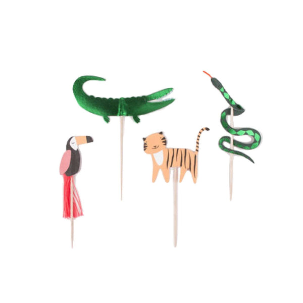 CUPCAKE KIT - MERI MERI GO WILD, Picks + Toppers, MERI MERI - Bon + Co. Party Studio