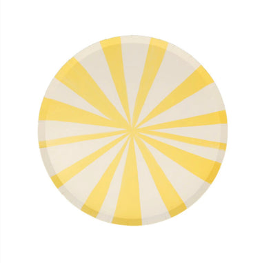 PLATES SMALL - YELLOW STRIPE