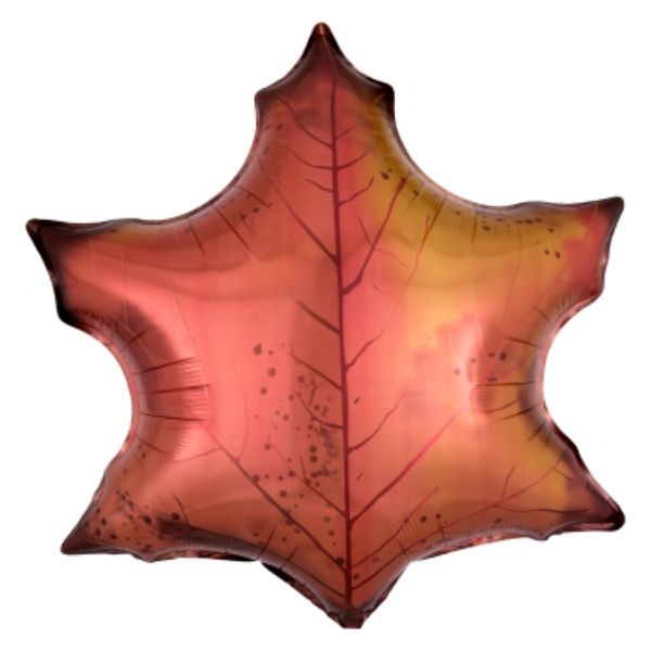 BALLOONS - FALL MAPLE LEAF