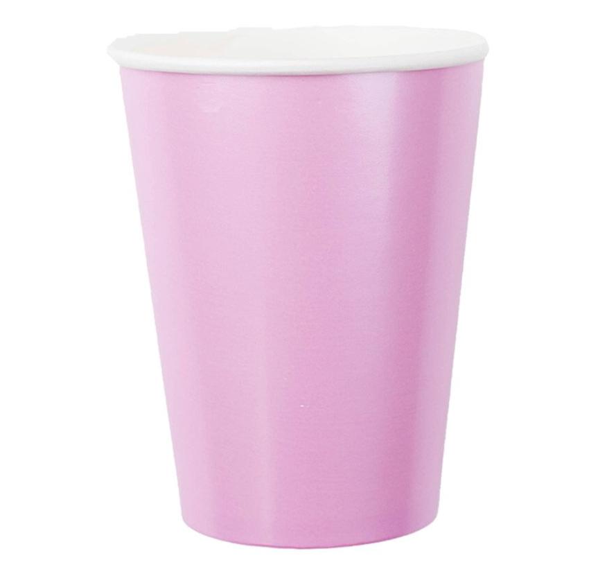 CUPS - PINK LARGE POSH SATIN