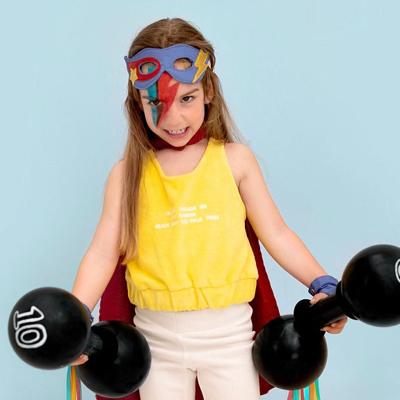 DRESS-UP COSTUME GIFT SET - SUPERHERO SUITCASE