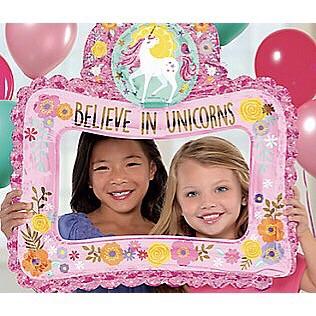 BALLOONS - UNICORN 8 MAGICAL SELFIE FRAME, Balloons, Anagram - Bon + Co. Party Studio