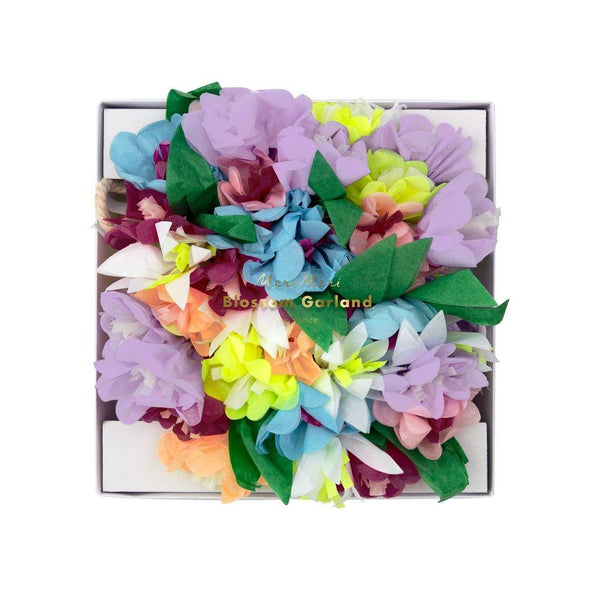 GARLAND - MERI MERI FLOWER BLOSSOM LILAC