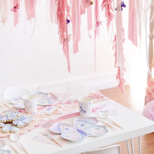 NAPKINS- LARGE DAYDREAM SOCIETY FLUTTER BUTTERFLY, Napkins, Daydream Society - Bon + Co. Party Studio