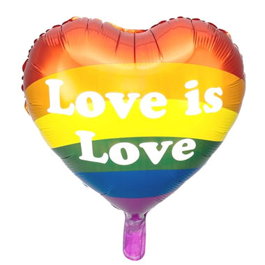 BALLOONS - RAINBOW PRIDE LOVE IS LOVE
