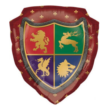 BALLOONS - MEDIEVAL SHIELD, Balloons, Anagram - Bon + Co. Party Studio