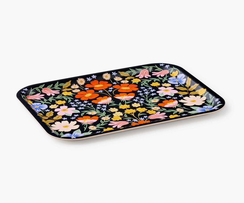 SERVING TRAY - BRAMBLE FLORAL RIFLE PAPER CO.