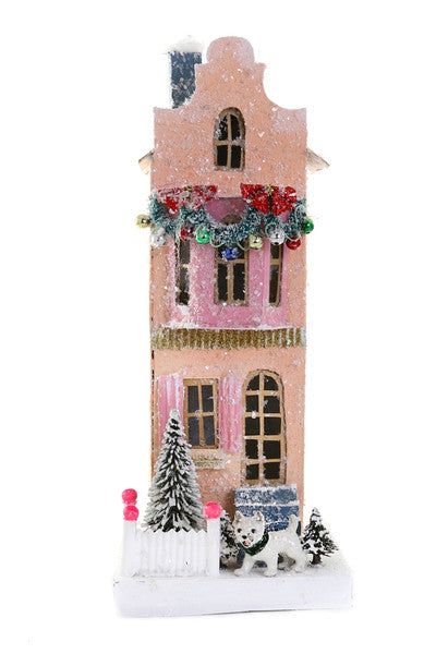 HEIRLOOM HOLIDAY DECOR - CODY FOSTER PINK TOWNHOUSE
