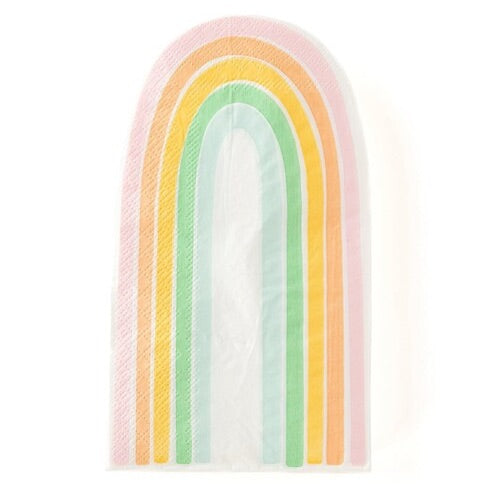 NAPKINS LARGE - RAINBOW PASTELS