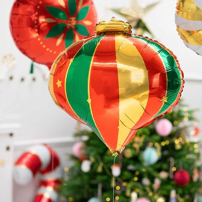 BALLOONS - CHRISTMAS VINTAGE BAUBLE