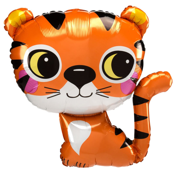 BALLOONS - ANIMAL JUNGLE TIGER, Balloons, Anagram - Bon + Co. Party Studio