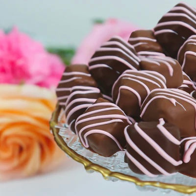 ARTISANAL CONFECTIONS - ASSORTED VALENTINE'S CHOCOLATE CARAMELS