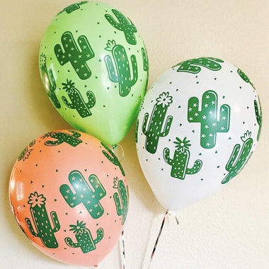 BALLOONS - FIESTA CACTUS ASSORTED 11", Balloons, BETALLIC - Bon + Co. Party Studio
