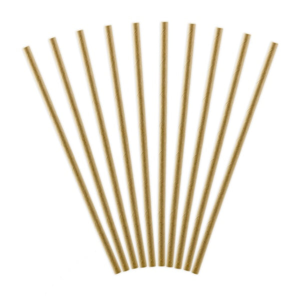 STRAWS - KRAFT (10 pack)