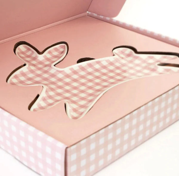 PORCELAIN PLATE - BUNNY MERI MERI (set of 2)