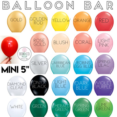 BALLOON BAR - MINI 5”