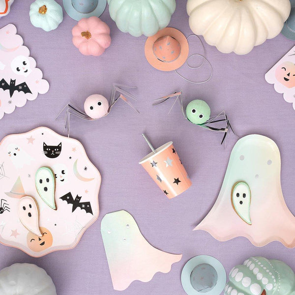 NAPKINS SMALL - HALLOWEEN GHOST OMBRE PASTEL MERI MERI