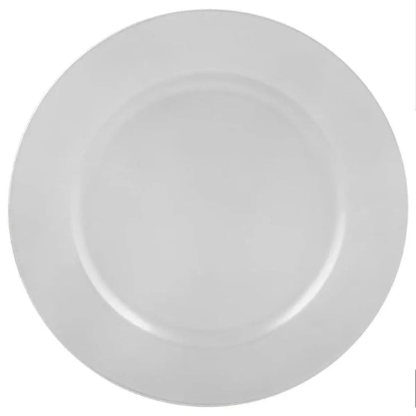 PLATES CHARGER - EXTRA LARGE MATTE SILVER