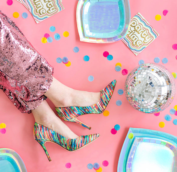 NAPKINS SMALL - RETRO PARTY TIME