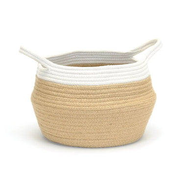 BASKET - JUTE BELLY LARGE