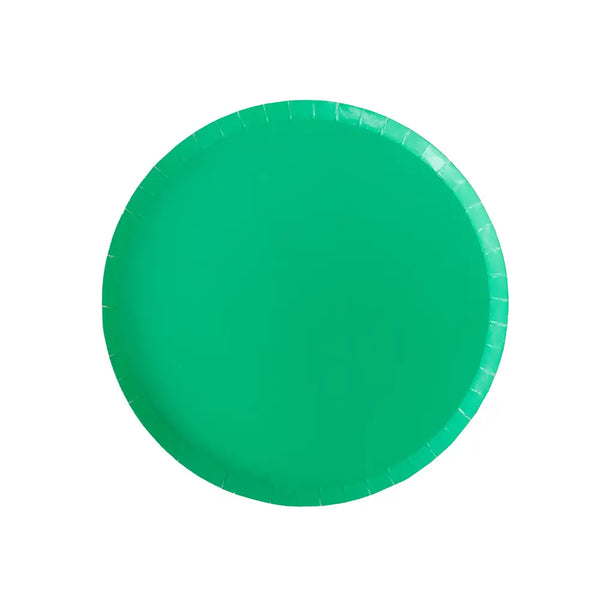 PLATES SMALL - GREEN GRASS KELLY SHADE DESSERT