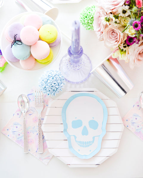 PLATES SMALL - HALLOWEEN PASTEL SKELETON