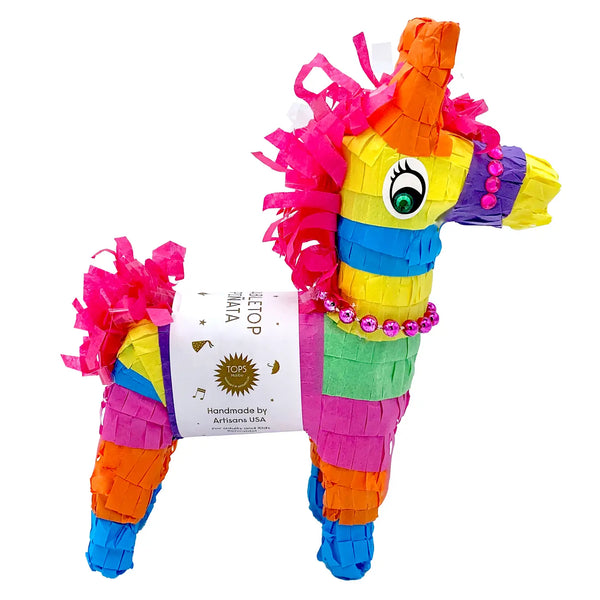 PINATA SMALL - TRADITIONAL DONKEY PRE-FILLED TABLETOP